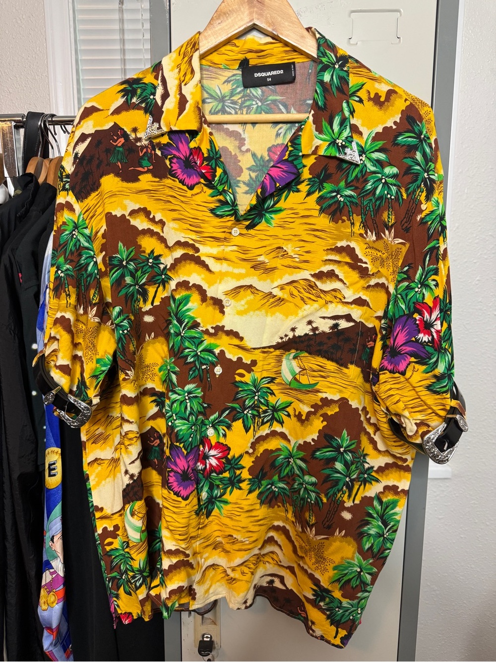 Rare Dsquared2 Hawaiian Shirt